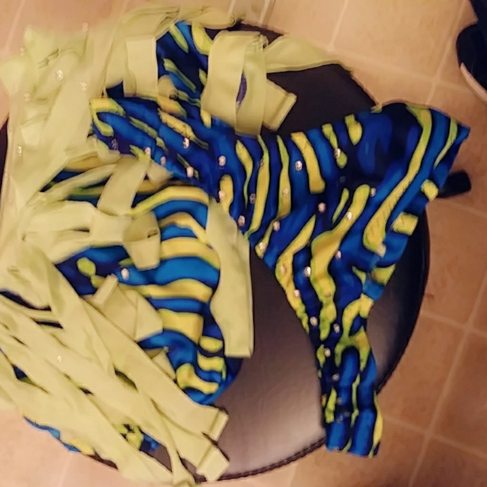 2 pc exotic dancewear
